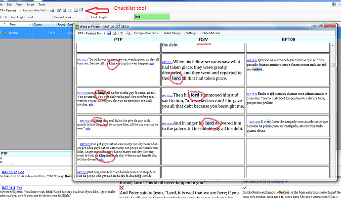 checlist tool